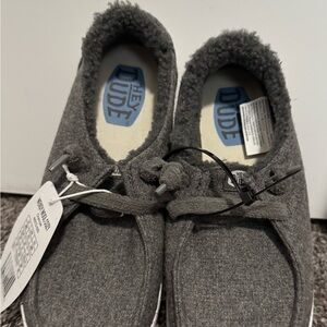 **NEW** Women's HEYDUDE Wendy Wool Cozy Loafers SZ 6